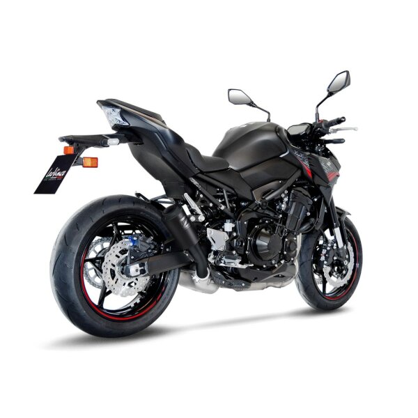 LeoVince LV-10 Edelstahl schwarz KAWASAKI Z 900 20-24