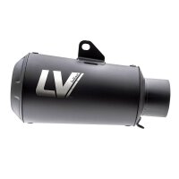 LeoVince LV-10 Edelstahl schwarz KAWASAKI Z 900 20-24