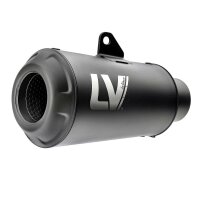 LeoVince LV-10 Edelstahl schwarz KAWASAKI Z 900 20-24