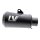 LeoVince LV-10 Edelstahl schwarz KAWASAKI Z 900 20-24