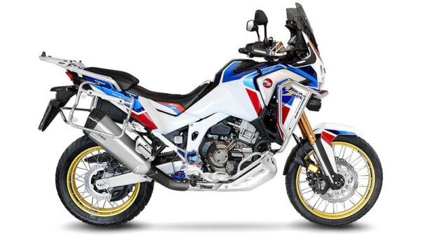 LEOVINCE SBK LV-12 STAINLESS STEEL HONDA CRF 1100 L AFRICA TWIN/ADVENTURE SPORT/DCT  Baujahr: 2020-2023 EURO 5