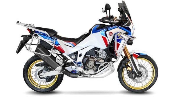 LEOVINCE SBK LV-12 BLACK HONDA CRF 1100 L AFRICA TWIN/ADVENTURE SPORT/DCT  Baujahr: 2020-2023 EURO 5