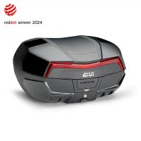 GIVI V58 Maxia 5 Monokey Topcase - schwarz - mit rotem...