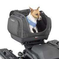 GIVI Transporttasche mit Monokey® Befestigungssystem für kleine Hunde - max. Zuladung 5kg