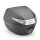 GIVI C30NT - Monolock Topcase mit Platte schwarz, mit transparenten Reflektoren