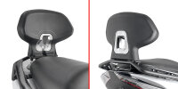 GIVI Beifahrer-Rückenlehne für Zontes 350 E...