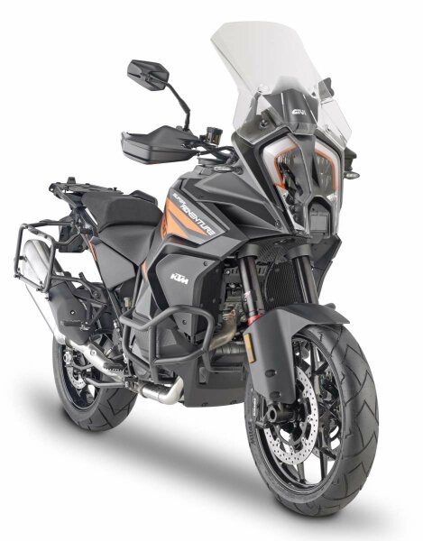 GIVI Windschild transparent, >340 mm hoch, 470 mm breit für KTM 1290 Super Adv. S(22-23), mit ABE 38743