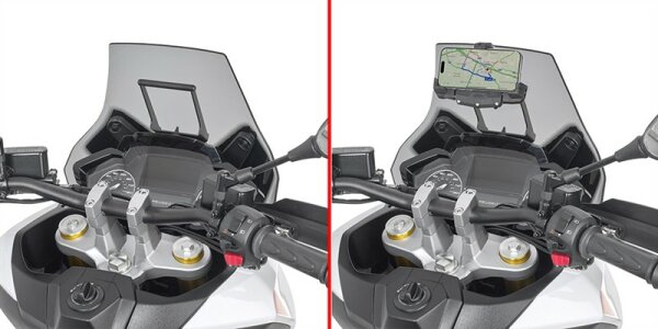 GIVI Querstange zur Montage am Windschild für Peugeot XP400 GT/ALLURE (23-26)
