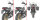 GIVI Abstandshalter Remove-X für weiche Seitentaschen für Yamaha Tracer 9 / 9 GT / 9 GT+ (21-24)