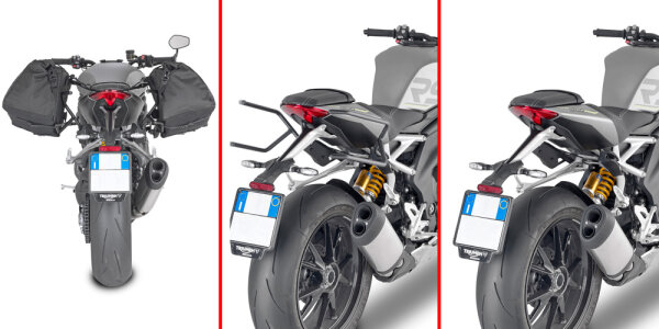 GIVI Abstandshalter Remove-X für weiche Seitentaschen für Triumph Speed Triple 1200 RS (21-23)