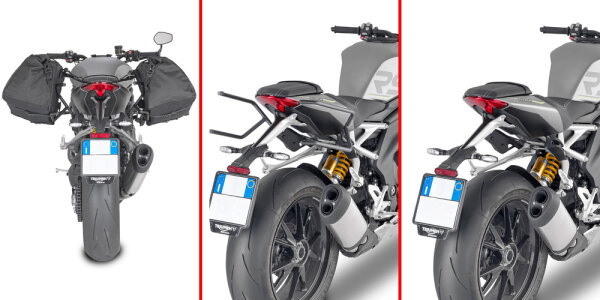 GIVI Abstandshalter Remove-X für weiche Seitentaschen für Triumph Speed Triple 1200 RS (21-24)