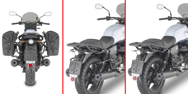 GIVI Abstandshalter Remove-X für weiche Seitentaschen für Moto Guzzi V7 Stone (21-23)