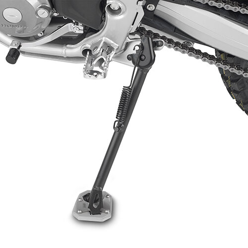 GIVI Fuß-Verbreiterung aus Aluminium und Edelstahl für Original Seitenständer für Honda CRF 300 L (21-26)