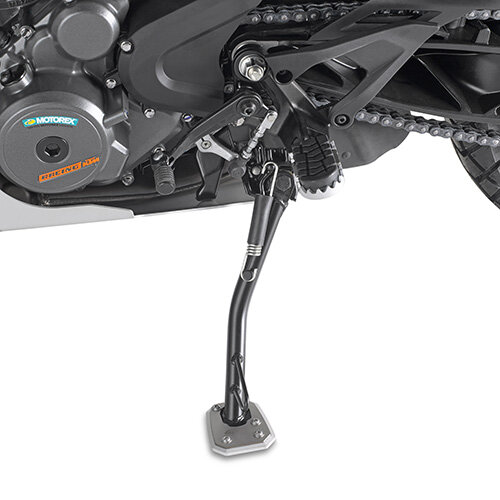 GIVI Fuß-Verbreiterung aus Aluminium und Edelstahl für Seitenständer für KTM 390 Adventure (20-24)