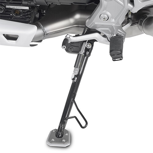 GIVI Fuß-Verbreiterung aus Aluminium und Edelstahl für Seitenständer Moto Guzzi V85TT (nur Bj. 2019)