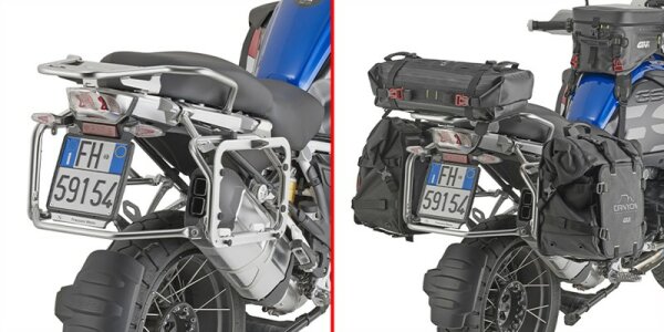 GIVI Adapter aus Edelstahl für Monokey® Seitenkoffer für BMW R 1250 GS Adventure (19-24)