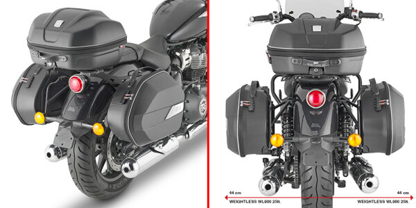 GIVI Seitenkoffer-Träger für Monokey Koffer für Royal Enfield Super Meteor 650 (23-25)