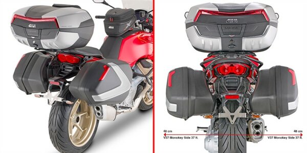 GIVI Seitenkoffer-Träger für Monokey®Side Koffer - für Moto Guzzi V100 Mandello 1000 (22-26)