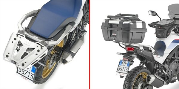 GIVI Topcase Träger für Monokey oder Monolock Koffer - ohne Platte - für Honda XL 750 Transalp (23-26)