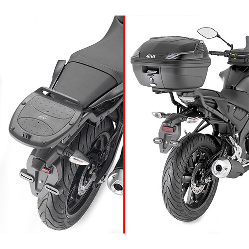 GIVI Topcase Träger für Monolock Koffer für Yamaha MT-125 (20-26)