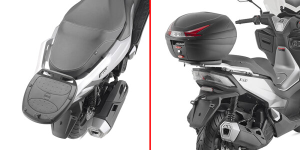 GIVI Topcase Träger für Monolock Koffer, für VOGE SR1 125 (23-26)
