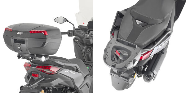 GIVI Topcase-Träger für Monokey oder Monolock Koffer, Yamaha X-Max 125/300 (23-26), 300 Tech Max (25-26)