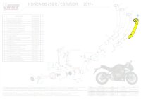 MIVV Verbindungsrohr für Honda CB 125 R 18-20