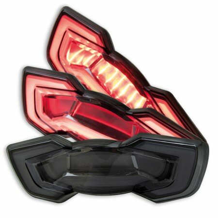 LED-Rücklicht Ducati Multistrada V4S/V4 1200 / 950 21-24 | getönt | E-geprüft