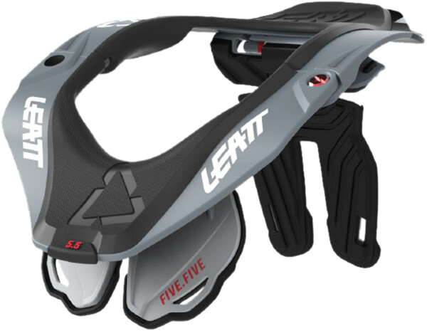 Leatt Neck Brace 5.5 V24 Forge grau-schwarz S/M