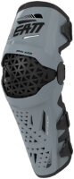 Leatt Knee & Shin Guard Dual Axis Pro Forge grau
