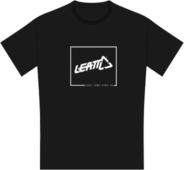 Leatt T-shirt Leatt blk/white promo L