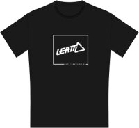 Leatt T-shirt Leatt blk/white promo L