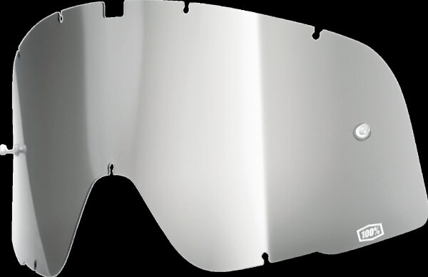 100% Barstow Replacement - Sheet Mirror Silver Lens