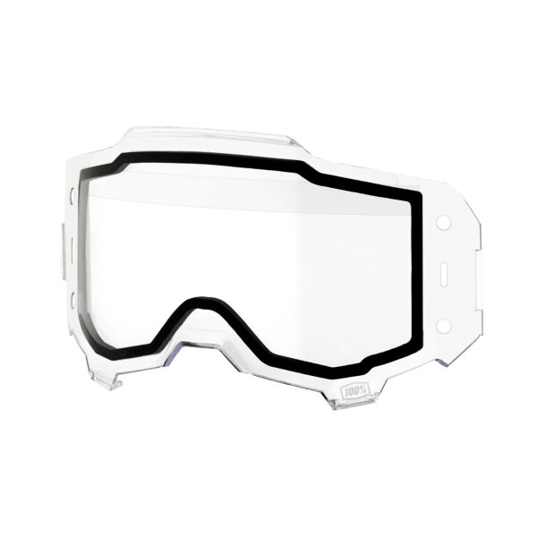 100% Armega Forecast Replacement - Dual Pane Clear Lens