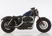 FALCON Double Groove Slip on Ersatzdämpfer Slip on Ersatzdämpfer (2-2)  HARLEY DAVIDSON SPORTSTER XL 1200XS Forty-Eight Special (XL1200XS) 2018 - 2020