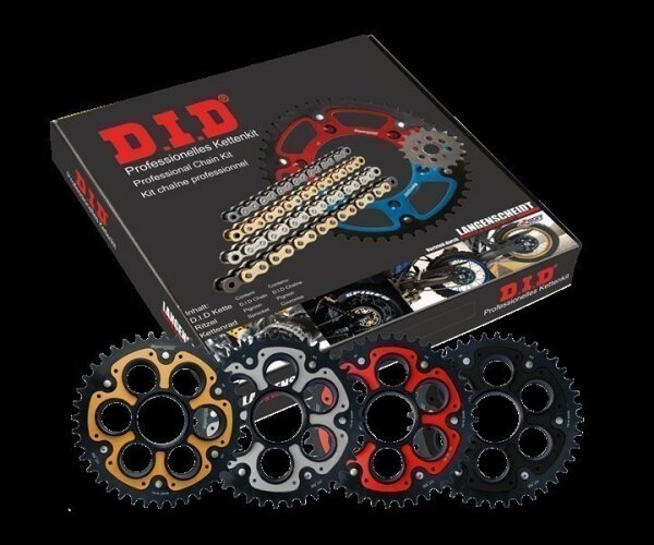 DID Kit Stealth Edge (schwarz) DUCATI 796 Hypermota…