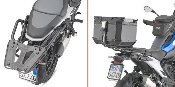 GIVI Topcase-Träger für Monokey oder Monolock Koffer für BMW R 1300 GS (24)