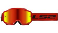 LS2 Charger Crossbrille rot