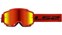 LS2 Crossbrille Charger rot