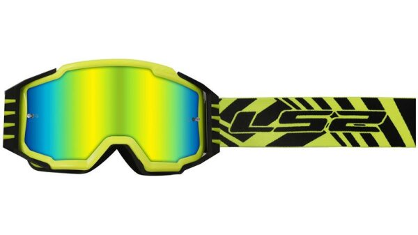LS2 Crossbrille Charger Pro neongelb