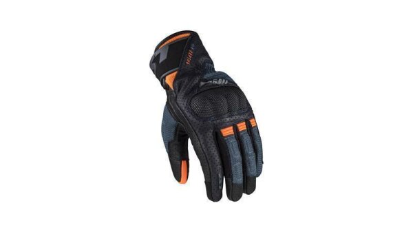LS2 Air Raptor Handschuh schwarz / blau / orange, Gr. XL