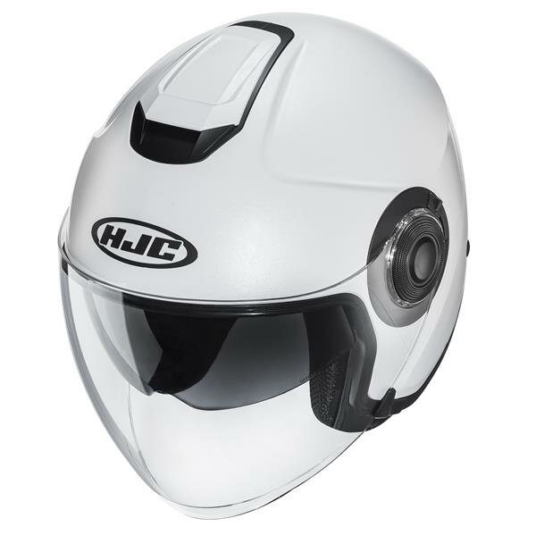 HJC i40N SOLID SEMI MATT PERL WEISS