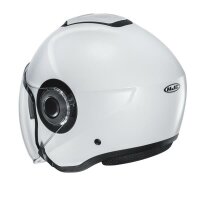 HJC i40N SOLID SEMI MATT PERL WEISS