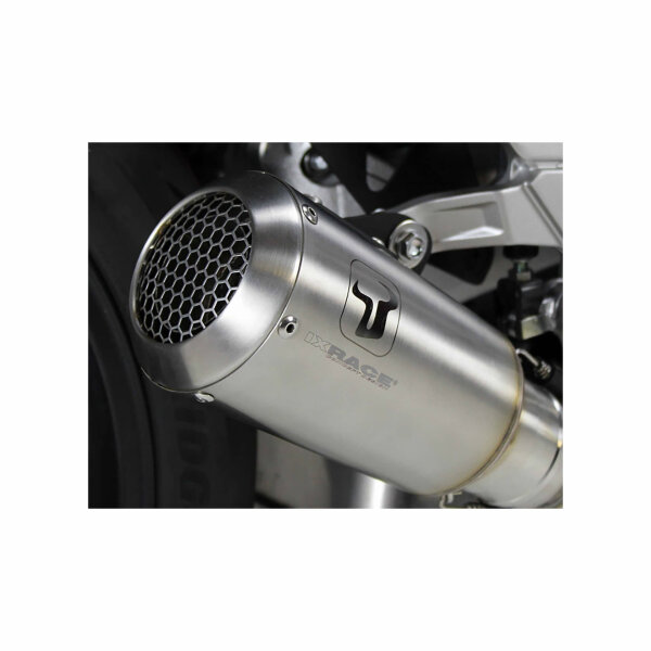 IXRACE MK2 Edelstahl-Endtopf für Honda CB 500 F/X, CBR 500 R
