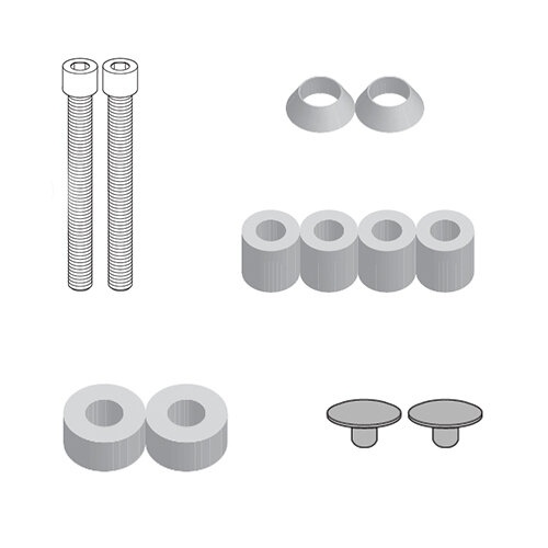 GIVI Kit für die Montage von PL-Trägern (s. Kurztext), für diverse Modelle, siehe unten