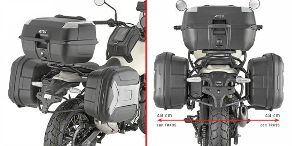 GIVI Seitenkoffer-Träger für Monokey Koffer für Royal Enfield Himalayan 450 (24-26)