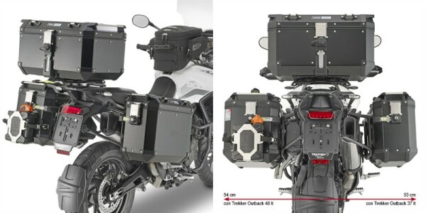 GIVI Seitenkoffer-Träger ONE-FIT MONOKEY®CAM für Triumph Tiger 900 (20-26)
