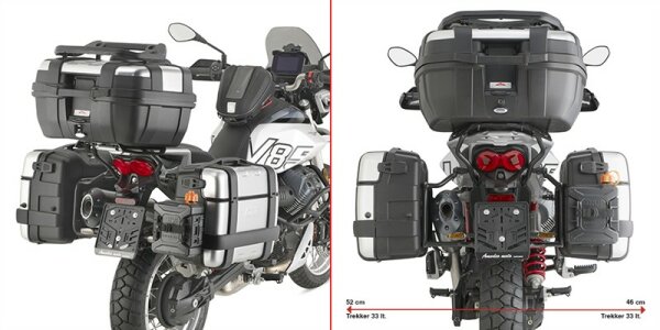 GIVI Seitenkoffer-Träger PL ONE-FIT MONOKEY® für Moto Guzzi V85 TT (24-26)