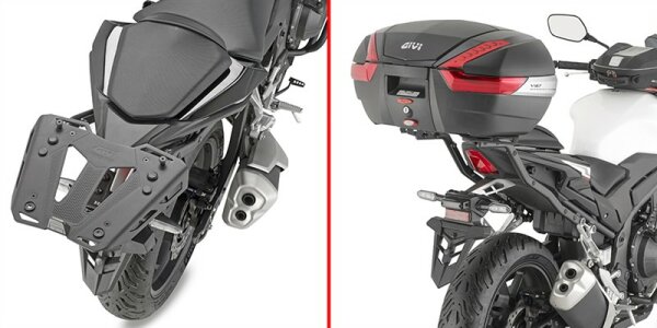 GIVI Topcase Träger für Monokey oder Monolock Koffer - ohne Platte - für Honda CB500 Hornet (24-25)