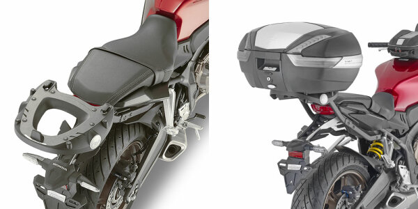 GIVI Topcase Träger für Monokey oder Monolock Koffer, für div. Honda-Modelle (siehe unten)